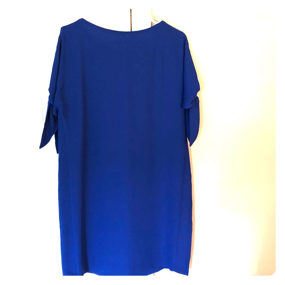 Vince Camuto Tie Sleeve shift dress size petite 6